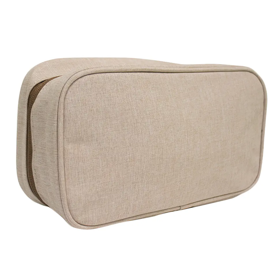 Cartuchera / Estuche / Organizador / Portacables TEROS TE-ACS9015, beige 6
