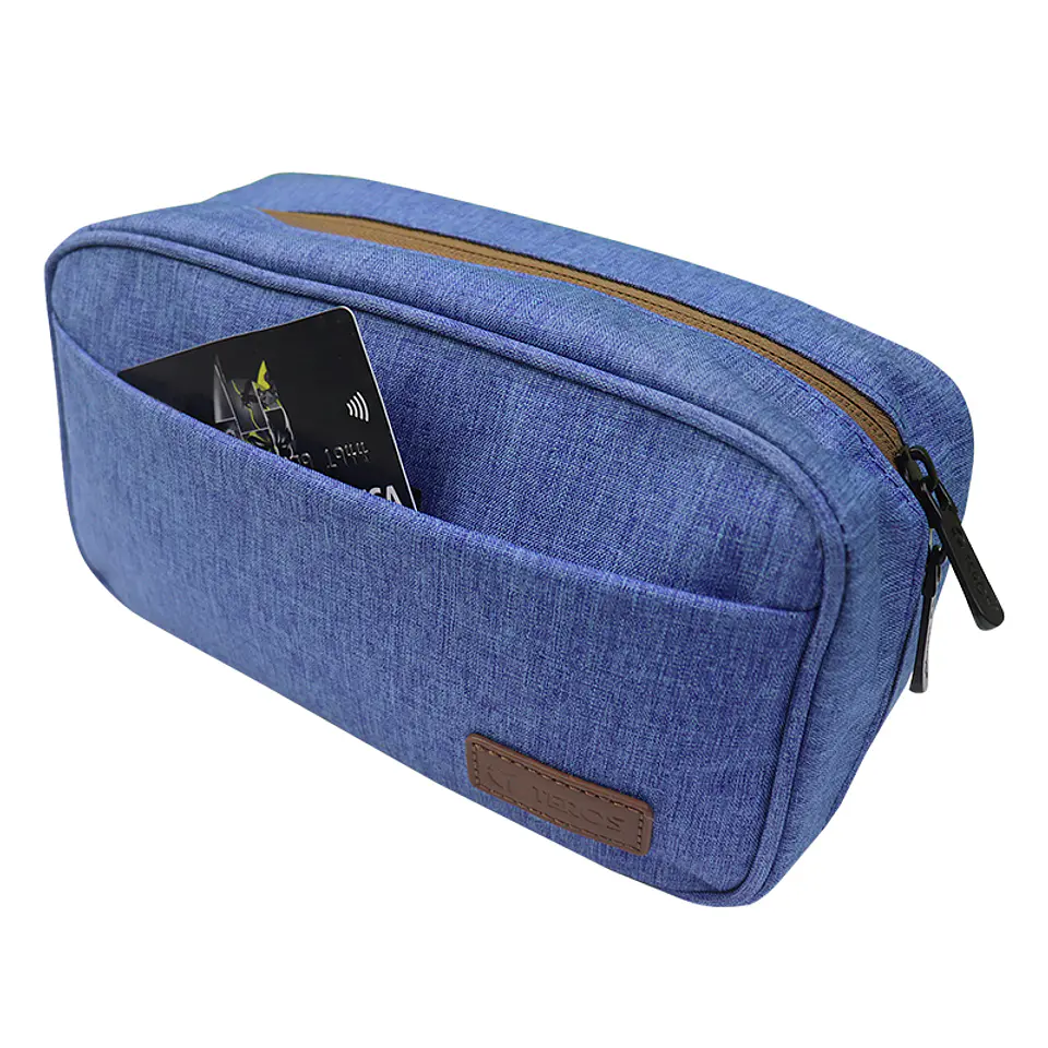Cartuchera / Estuche / Organizador / Portacables TEROS TE-ACS9016, azul 2