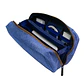 Cartuchera / Estuche / Organizador / Portacables TEROS TE-ACS9016, azul - Miniatura 3