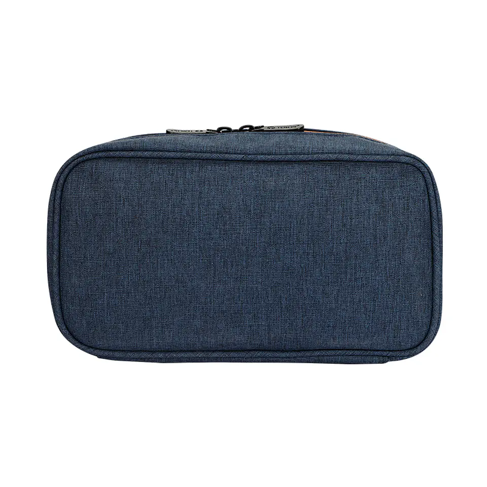 Cartuchera / Estuche / Organizador / Portacables TEROS TE-ACS9017DB, azul marino 3