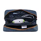 Cartuchera / Estuche / Organizador / Portacables TEROS TE-ACS9017DB, azul marino - Miniatura 4
