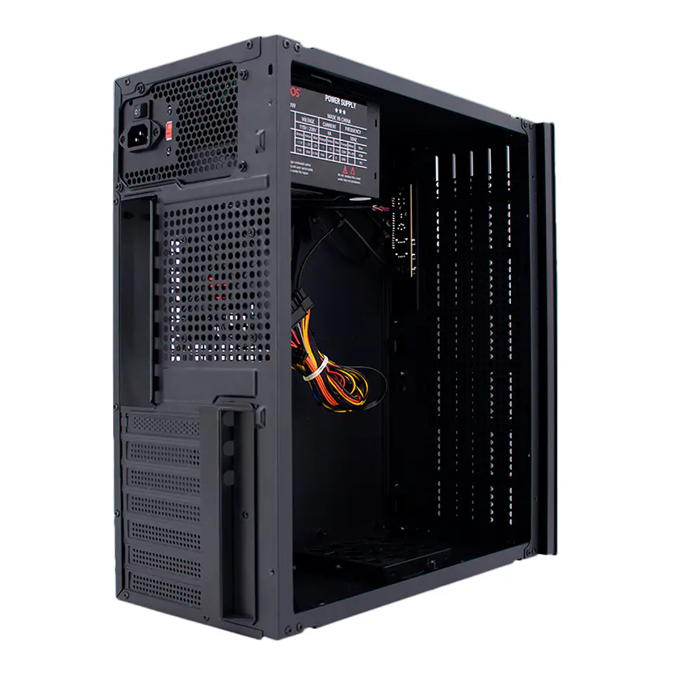 Case con fuente TEROS TE-1036S, Full, E-ATX / ATX / MICRO-ATX / ITX, USB-A, Audio, 250W 4