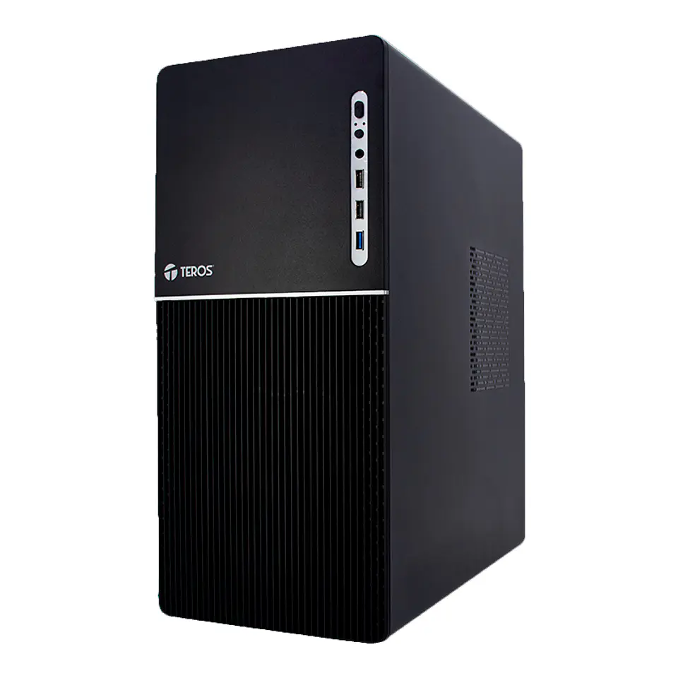 Case con fuente TEROS TE-1037S, Full, E-ATX / ATX / MICRO-ATX / ITX, USB-A, Audio, 250W 3