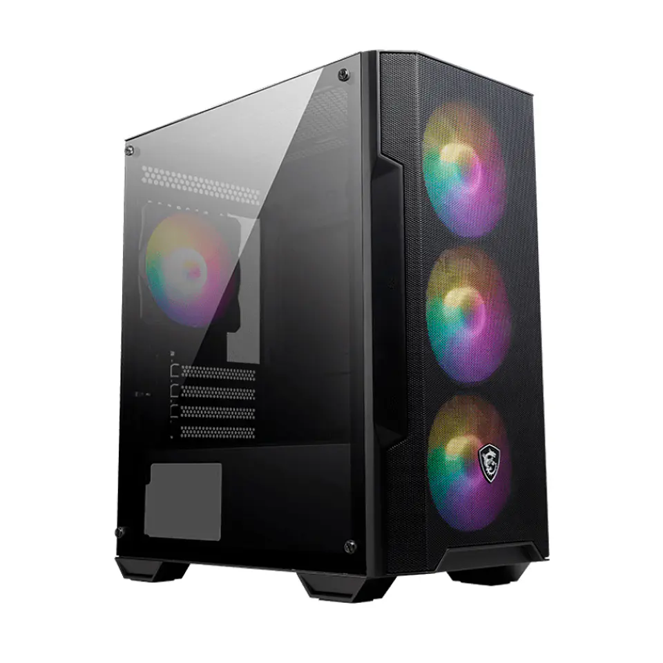 Case con Fuente de 600W MSI MAG FORGE M100A, Micro ATX Tower 1