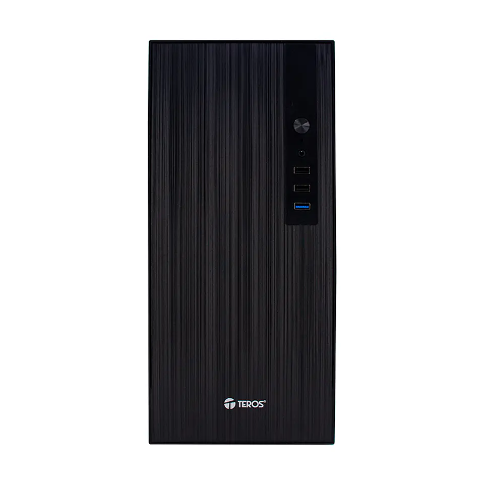 Case con fuente TEROS TE-1034S, Mini Tower, MICRO-ATX / MINI-ITX, USB-A, Audio, 250W 4
