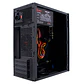Case con fuente TEROS TE-1035S, Mini Tower, MICRO-ATX / MINI-ITX, USB-A, Audio, 250W - Miniatura 4