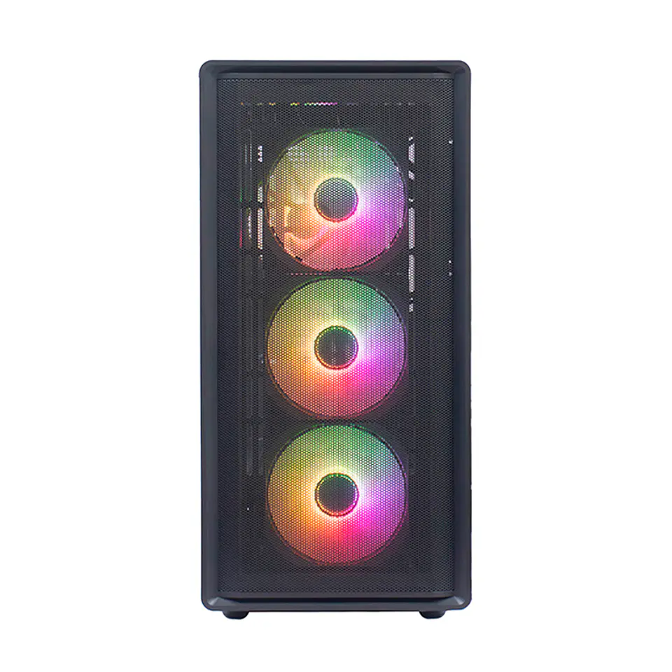 Case sin fuente gamer TEROS TE-1323G, MidTower, ATX / MICRO-ATX / ITX, USB-A, Audio 2