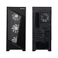 Case sin fuente gamer TEROS TE-1330G, Mid Tower, E-ATX/ATX/MICRO-ATX/IT, USB-A, Audio - Miniatura 3