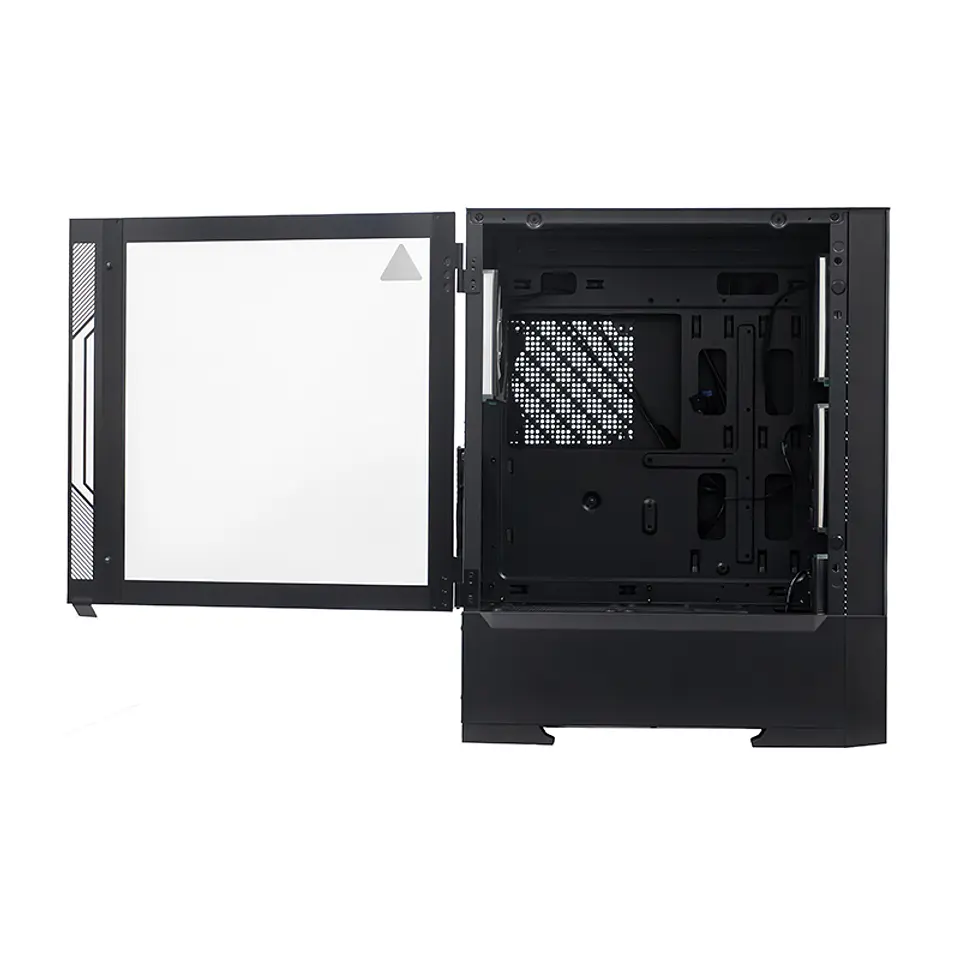 Case sin fuente gamer TEROS TE-1330G, Mid Tower, E-ATX/ATX/MICRO-ATX/IT, USB-A, Audio 4