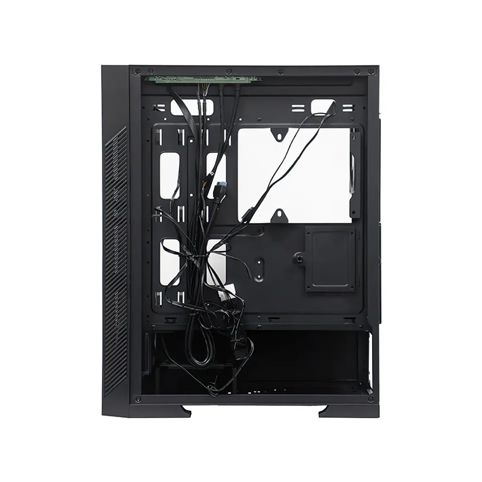 Case sin fuente gamer TEROS TE-1330G, Mid Tower, E-ATX/ATX/MICRO-ATX/IT, USB-A, Audio 5