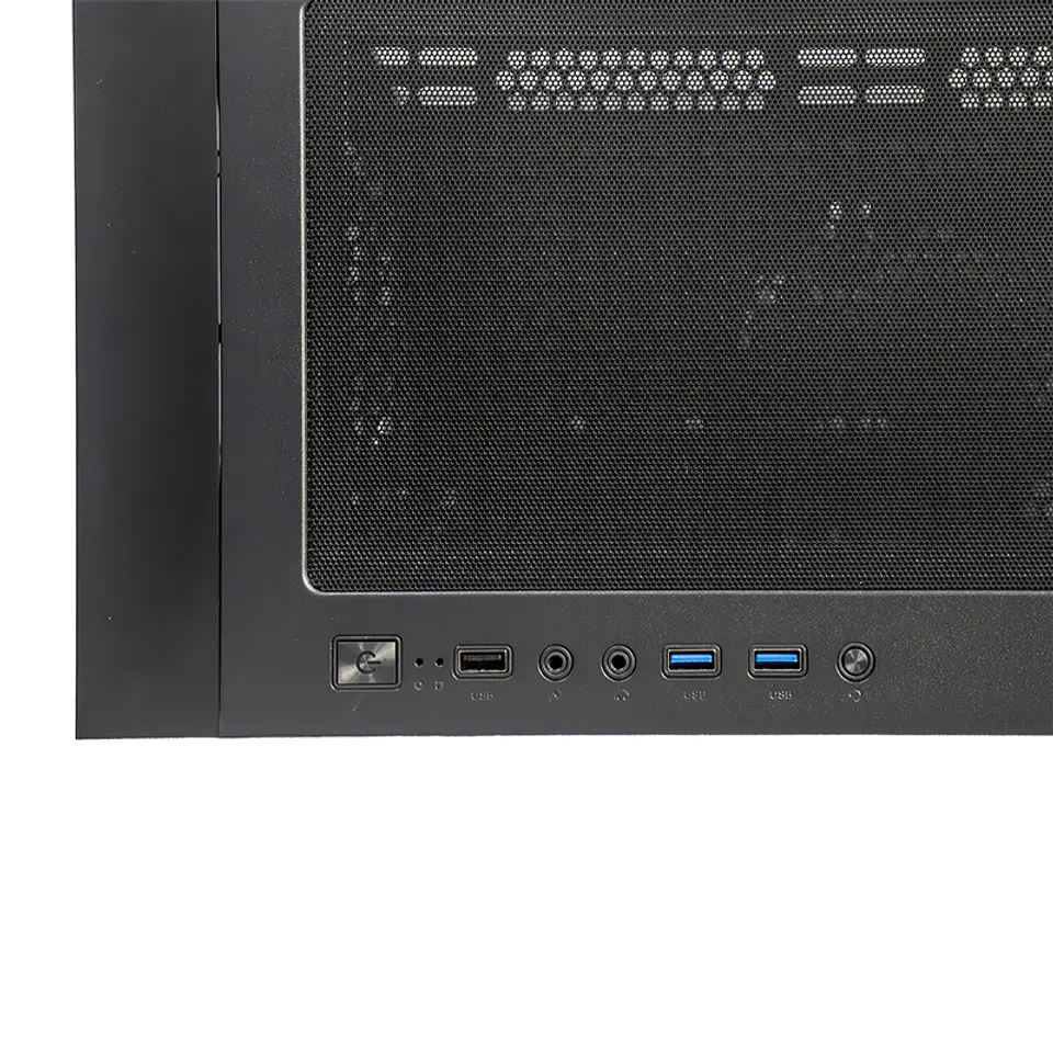 Case sin fuente gamer TEROS TE-1330G, Mid Tower, E-ATX/ATX/MICRO-ATX/IT, USB-A, Audio 7