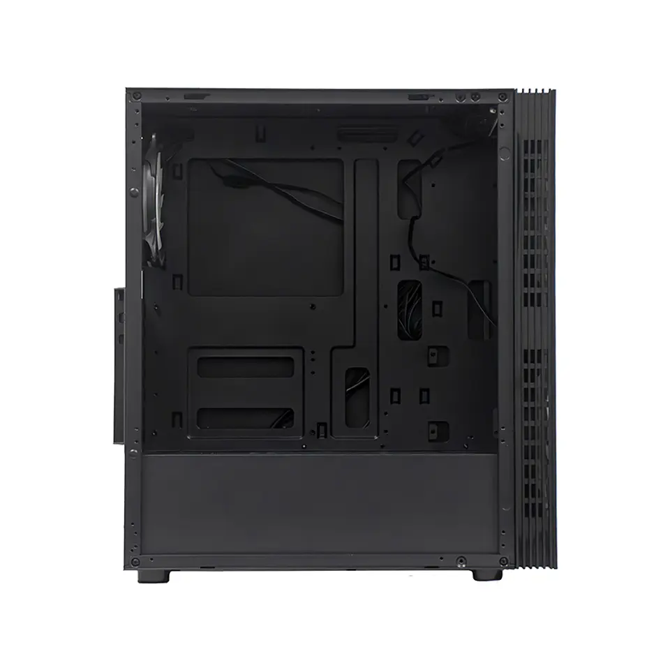 Case sin fuente gamer TEROS TE-1333G, Mid Tower, ATX/MICRO-ATX/ITX, USB-A, Audio 4