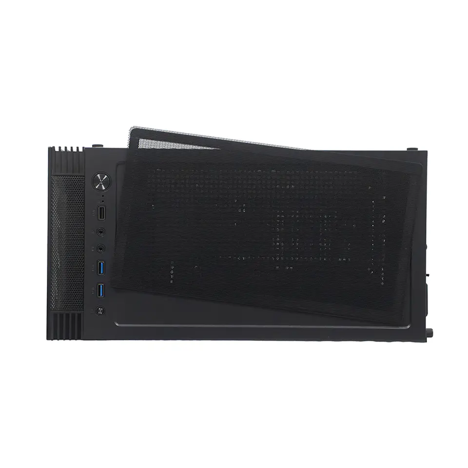 Case sin fuente gamer TEROS TE-1333G, Mid Tower, ATX/MICRO-ATX/ITX, USB-A, Audio 6