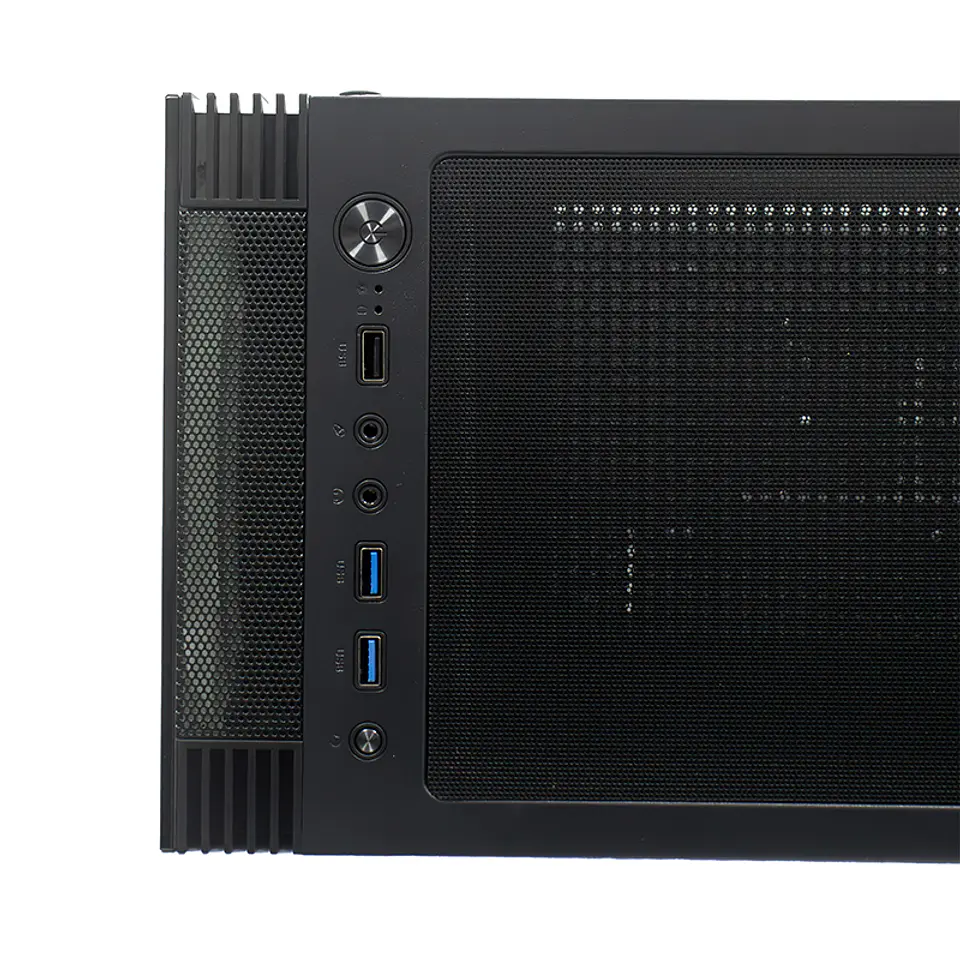 Case sin fuente gamer TEROS TE-1333G, Mid Tower, ATX/MICRO-ATX/ITX, USB-A, Audio 7