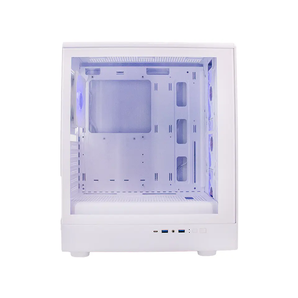 Case sin fuente Gamer TEROS TE-1329G, ITX, M-ATX, ATX, 3.5
