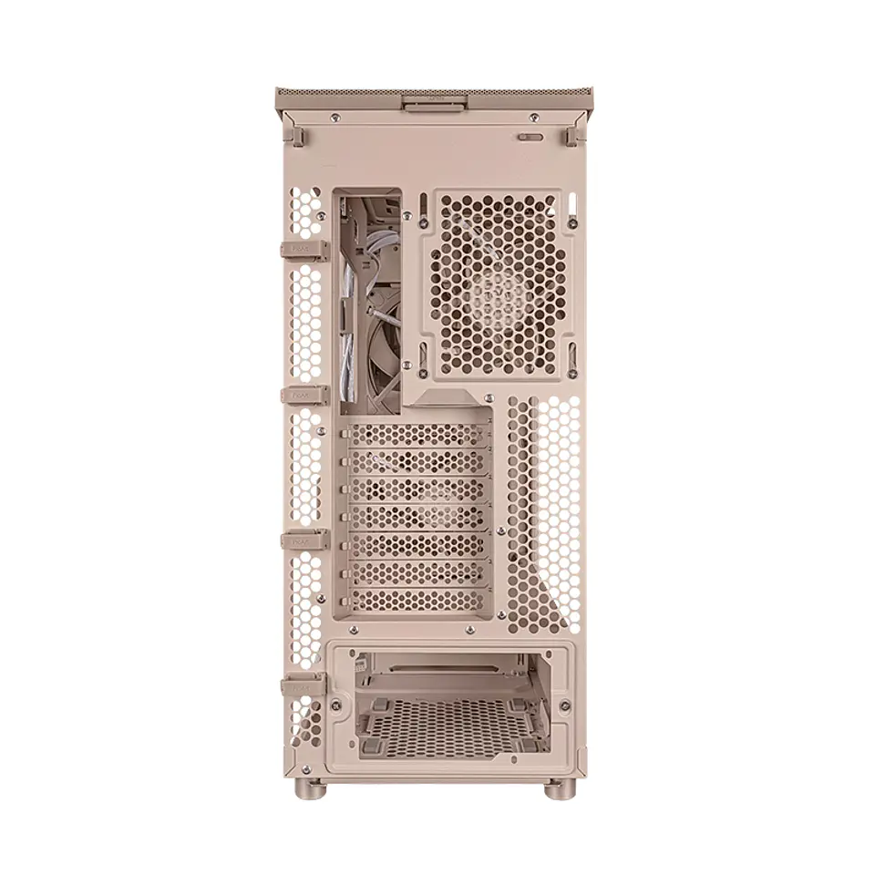 Case ASUS ProArt PA401 Wood Edition Beige - Tempered Glass Panel 4