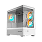 Case GIGABYTE GB-C201P PANORAMIC, Mid Tower, Compatible con mini-ITX/m-ATX, Color blanco - Miniatura 1