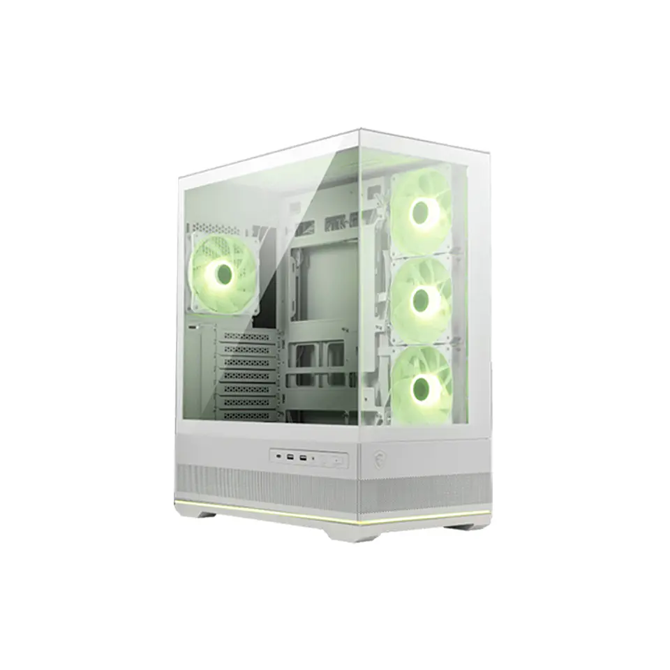 Case MSI MAG PANO 110R PZ WHITE, mini-ITX, Micro-ATX, ATX, Mid Tower 1