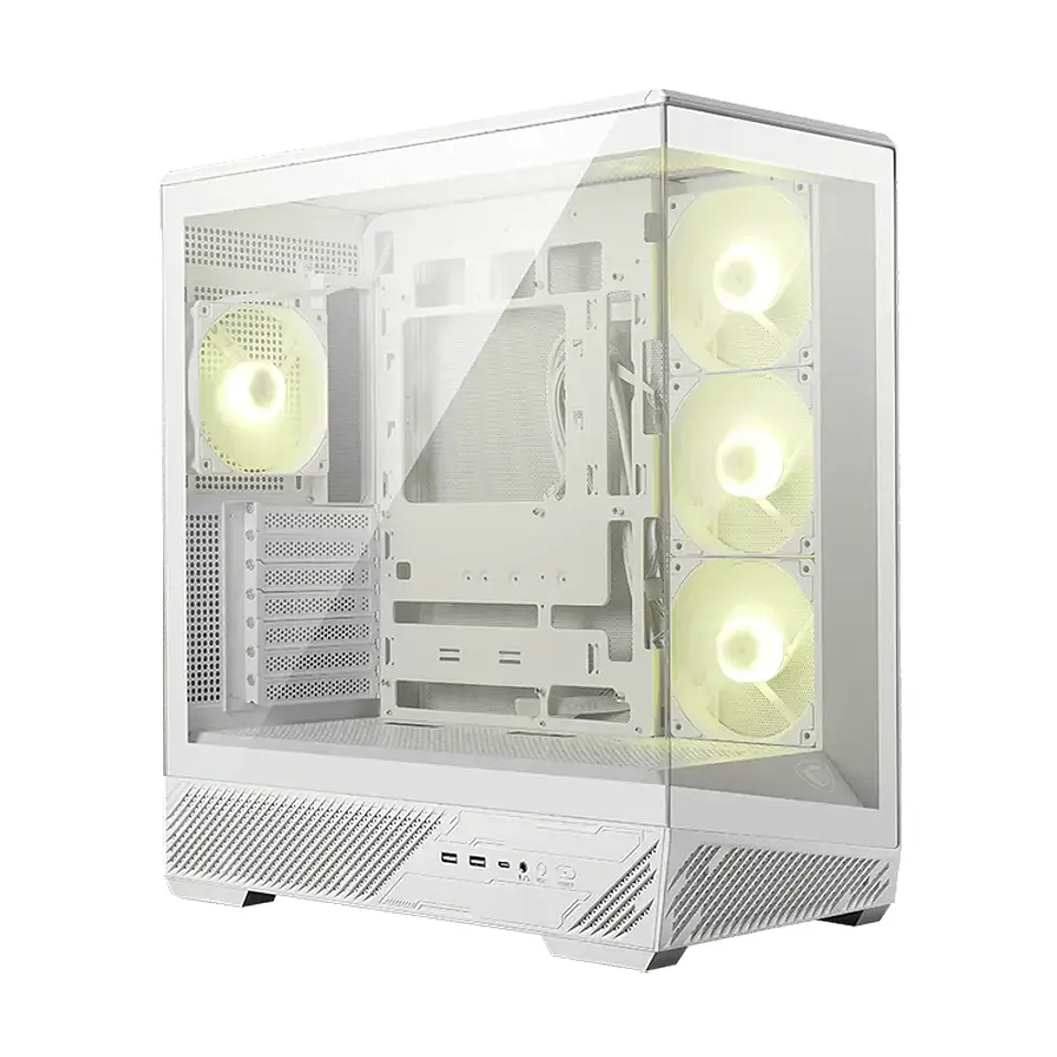Case MSI MAG PANO 130R PZ/WHITE, Factor forma: Mid-Tower, Soporta: Mini-ITX/Micro-ATX/ATX 1