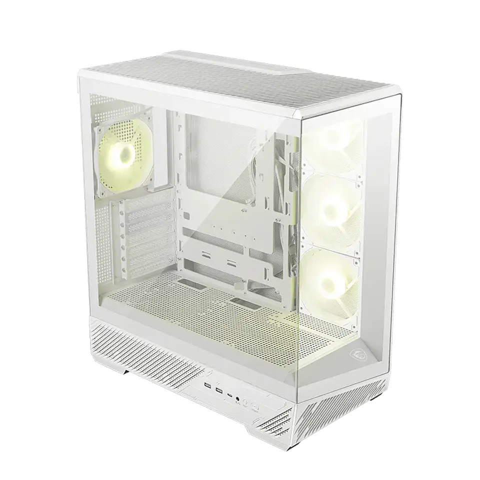 Case MSI MAG PANO 130R PZ/WHITE, Factor forma: Mid-Tower, Soporta: Mini-ITX/Micro-ATX/ATX 2