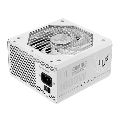 Fuente de alimentación ASUS TUF Gaming 1000W Gold White Edition, 80 PLUS Gold, Formato ATX