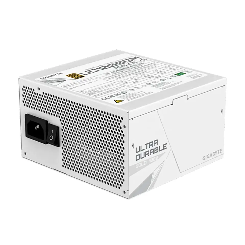 Fuente de alimentación GIGABYTE UD1000GM PG5 V2 ICE 1000W, 80 PLUS Gold, Formato ATX. 3