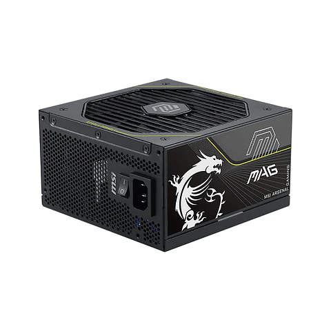 Fuente de alimentación MSI MAG A1200PLS PCIE5, 1200W, 80 PLUS Platinum, Formato ATX.