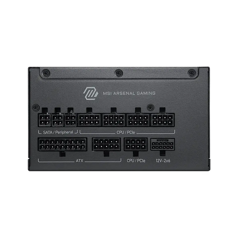 Fuente de alimentación MSI MAG A1200PLS PCIE5, 1200W, 80 PLUS Platinum, Formato ATX. 3