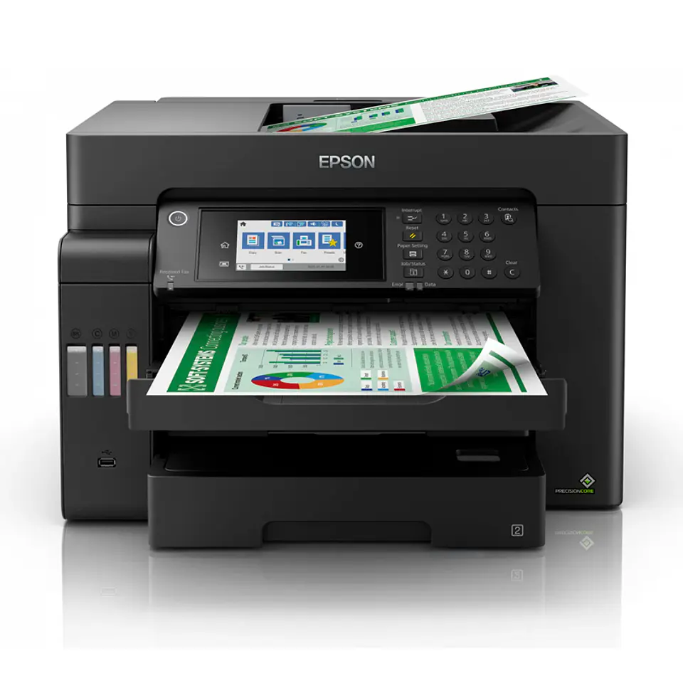 Multifuncional de tinta Epson EcoTank L15150, imprime/escanea/copia/Fax/Wi-Fi/USB/Ethernet 1