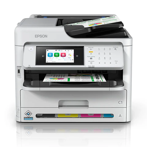 Multifuncional a color Epson WorkForce Pro WF-C5891, Imprime/Escanea/Copia/Fax/LAN/WiFi.