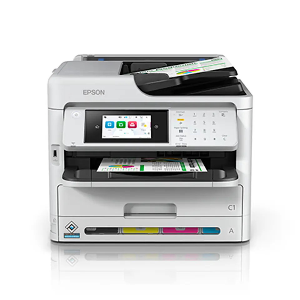 Multifuncional de tinta Epson WorkForce Pro WF-C5810, Imprime/Escanea/Copia/Fax/LAN/WiFi. 1