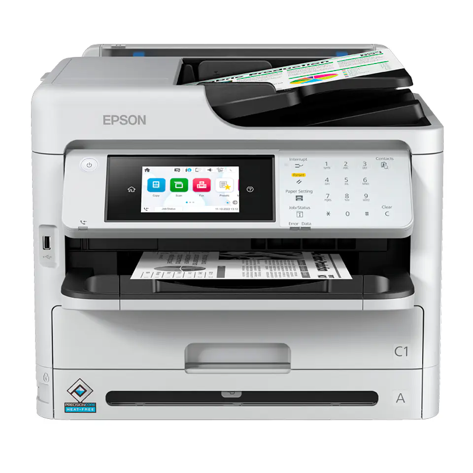 Impresora multifuncional EPSON WF-M5899, Imprime / Escanea / Copia / Fax / Lan / WiFi 1