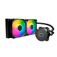 Refrigeracion líquida Cooler Master MasterLiquid 240L Core ARGB, Numero de ventiladores: 2 - Miniatura 1