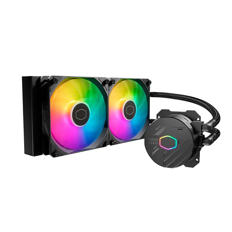 Refrigeracion líquida Cooler Master MasterLiquid 240L Core ARGB, Numero de ventiladores: 2 1