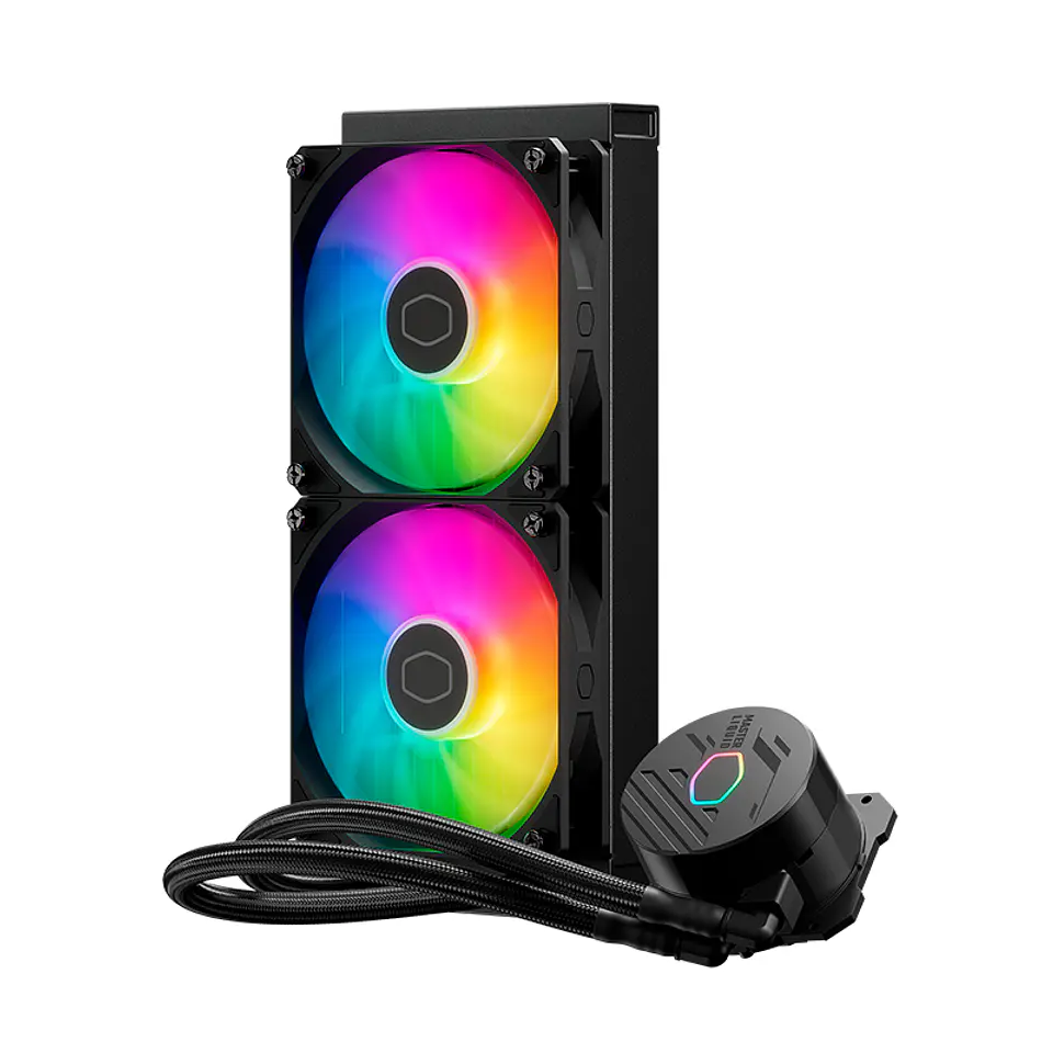 Refrigeracion líquida Cooler Master MasterLiquid 240L Core ARGB, Numero de ventiladores: 2 2