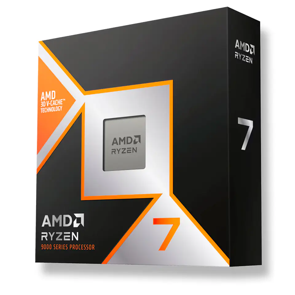 Procesador AMD Ryzen 7 9800X3D, 4.7GHz, 96MB L3, 8 Core, AM5, 4nm, 120W. 1