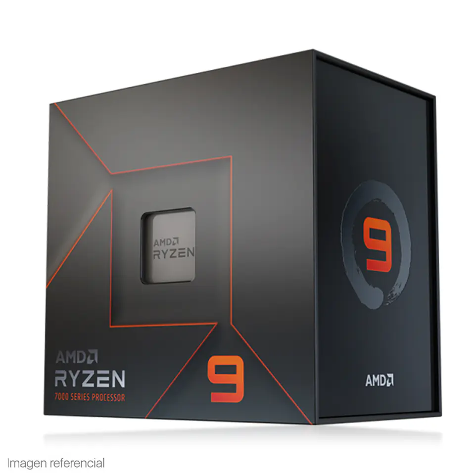 Procesador AMD Ryzen 9 7900X 4.7/5.6GHz, 64MB L3, 12-Core, AM5, 5nm, 170W. 1