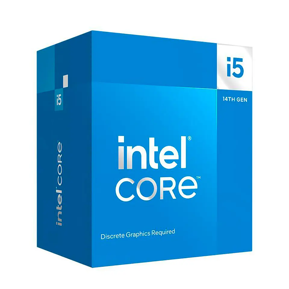 Procesador Intel Core i5-14400F 2.50/4.70GHz, 20 MB Intel Smart Caché, LGA1700, 65W/148W 1