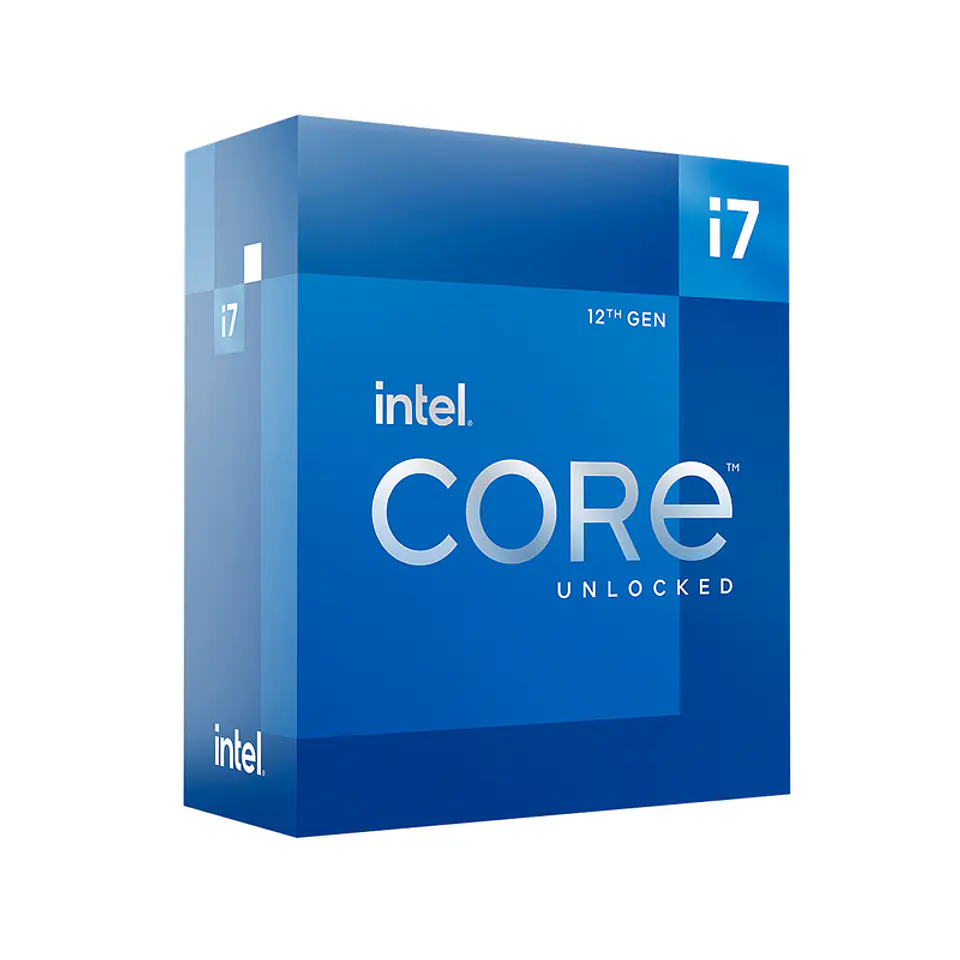 Procesador Intel Core i7-12700KF 3.60 / 5.00GHz, 25MB Caché L3, LGA1700, 125W, 10 nm. 1
