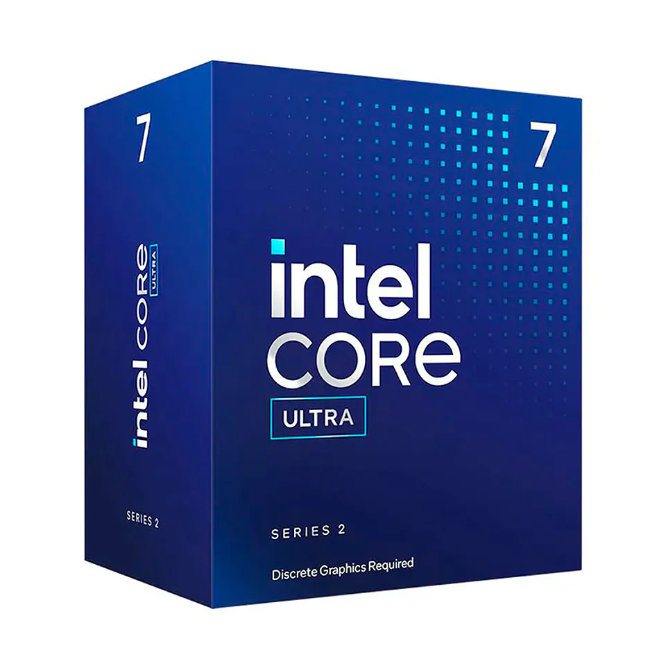 Procesador Intel Core Ultra 7 265F 2.40/5.30GHz, 30 MB Intel Smart Caché, LGA1851 1
