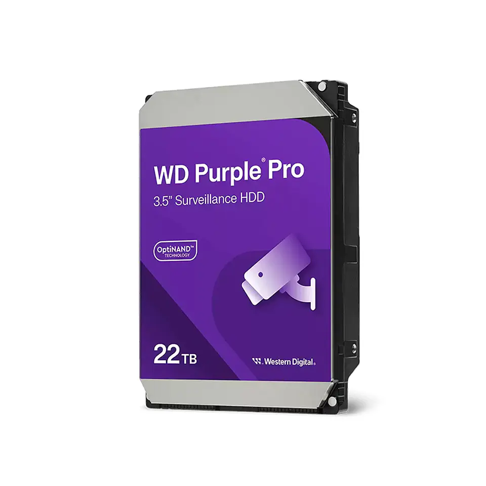 Disco duro Western Digital WD Purple Pro 22TB, SATA, 7200 rpm, 3.5