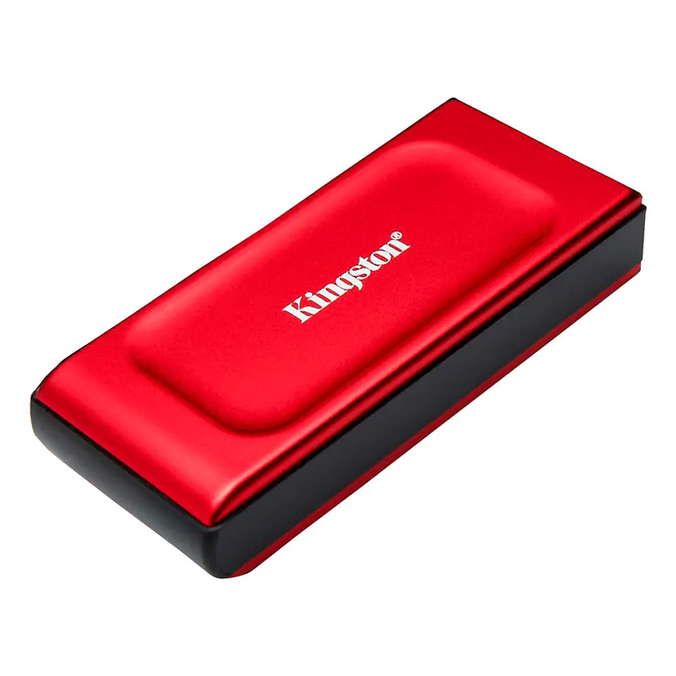 Unidad en estado sólido externa Kingston XS1000, 1TB, USB 3.2 Gen 2 Tipo-C, Color Rojo 2