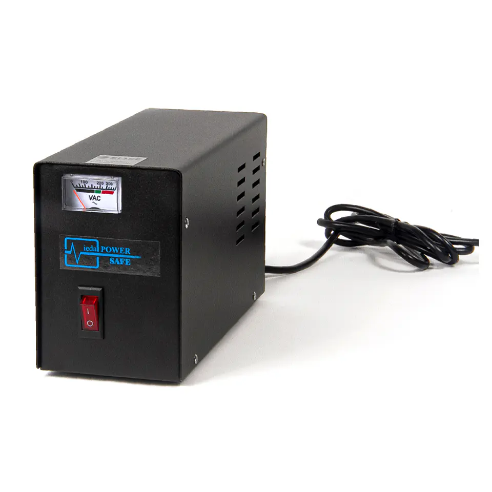 Estabilizador Monofasico ELISE IEDA PODER SAFE, LCR10-4.5%, Solido, 1kVA, 220VAC, 4 Tomas 1