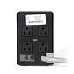 Estabilizador Monofasico ELISE IEDA PODER SAFE, LCR20-4.5%, Solido, 2kVA, 220VAC, 4 Tomas - Miniatura 2