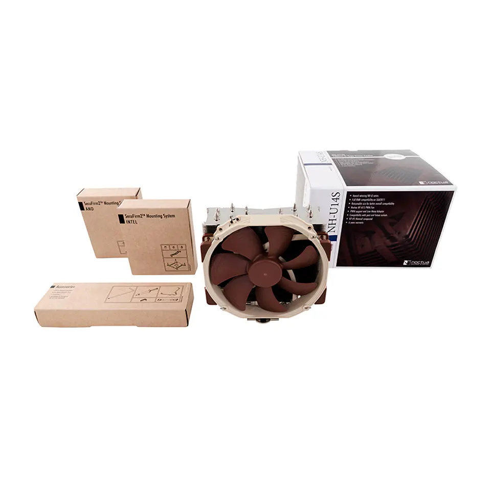Fan-Cooler Noctua NH-U14S NF-A15 PWM Premium para CPU (140mm/Marron/24.6 dBA) 4