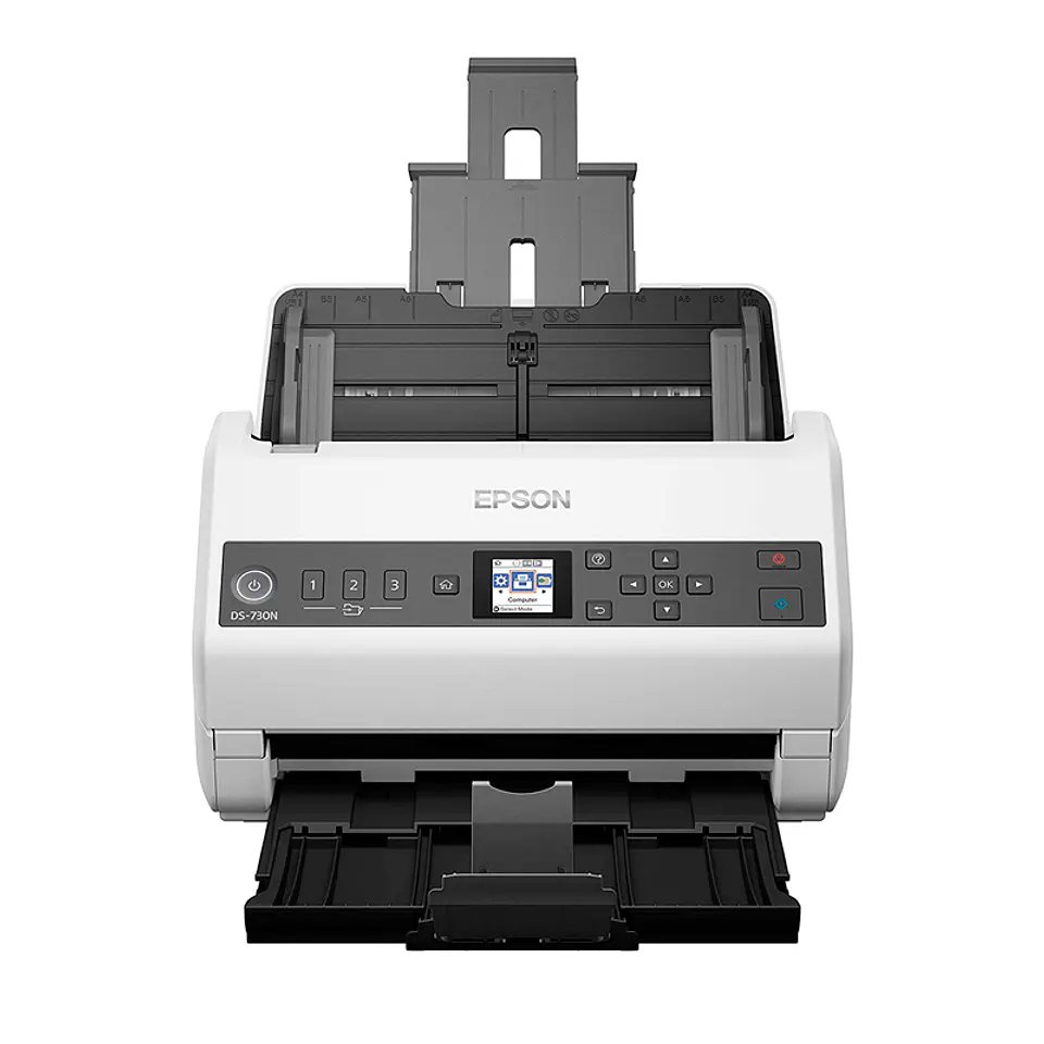 Escáner Epson DS-730N, USB 2.0, Ethernet, Alimentacion Vertical, Duplex a color. 2