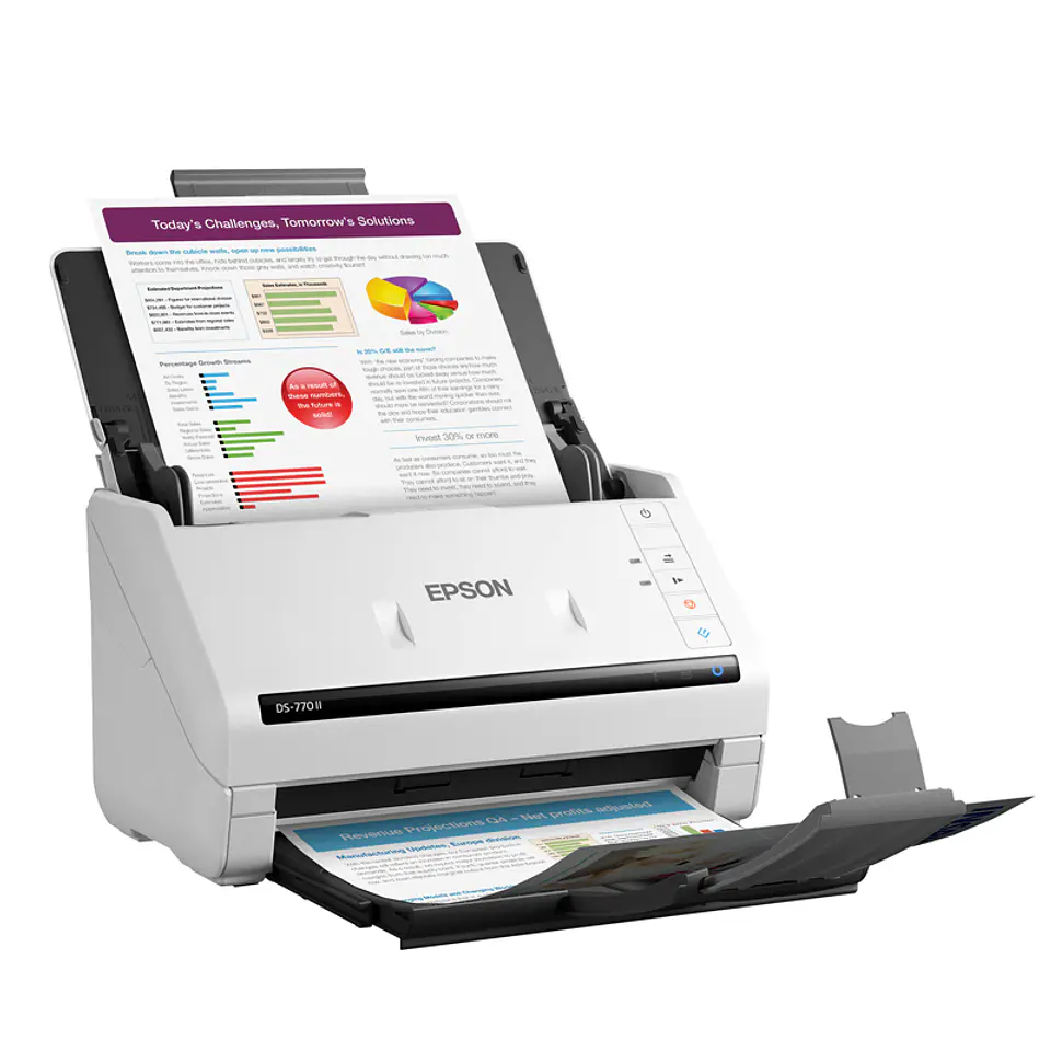 Escáner de documentos Epson DS-770 II USB 3.0 de alta velocidad, Sensor Optico Color (CIS) 1