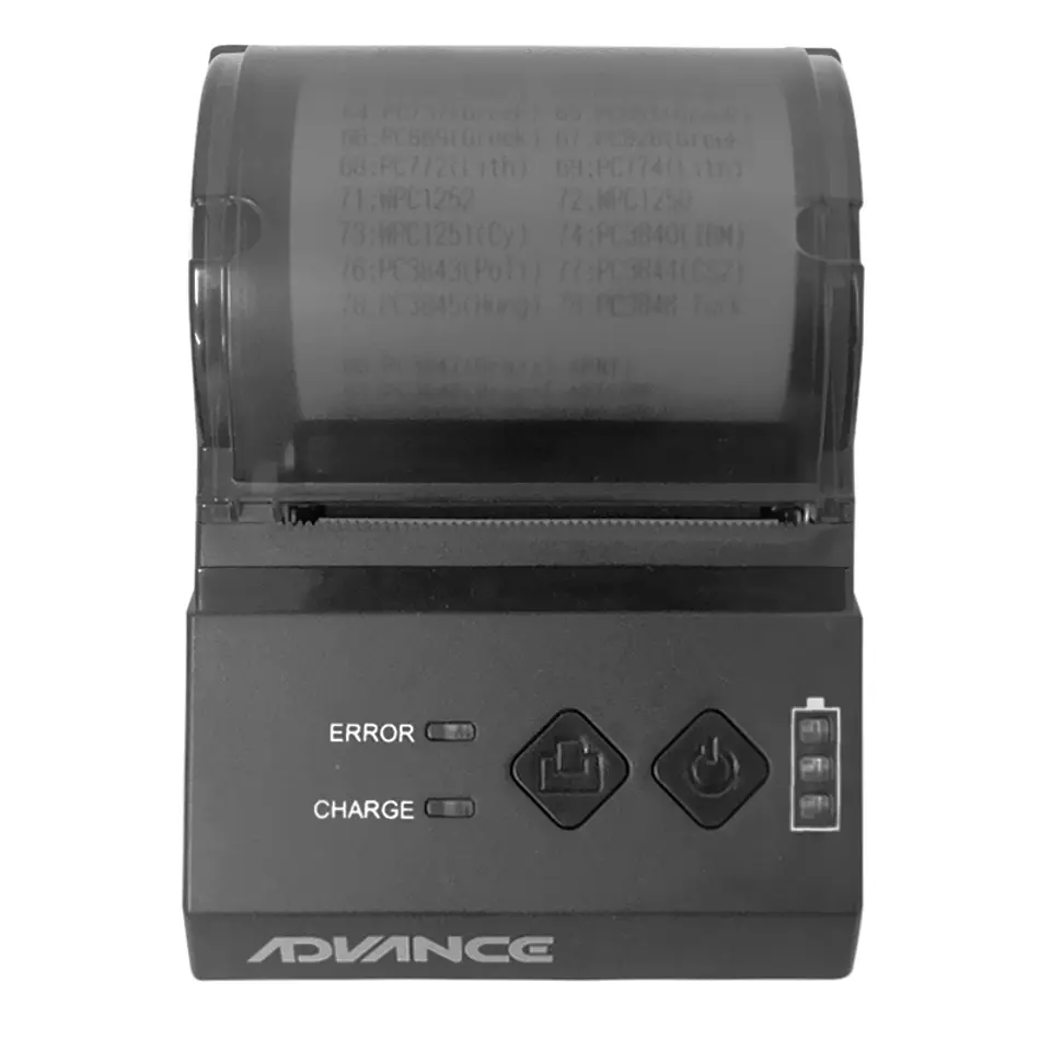 Impresora termica Inalámbrica Advance ADV-7011, velocidad de impresion 90 mm/seg 4