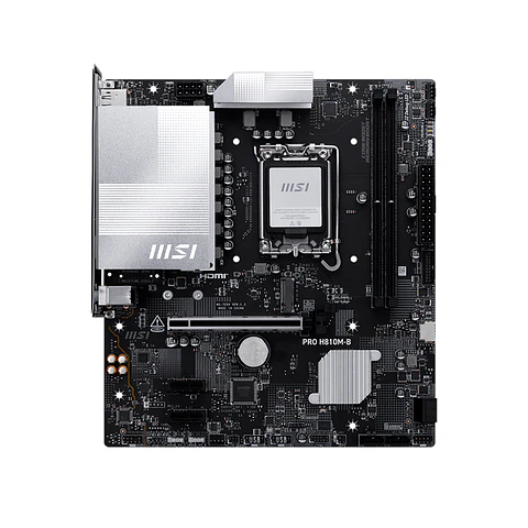 Motherboard MSI PRO H810M-B, Chipset Intel H810, LGA 1851, HDMI, DP, mATX