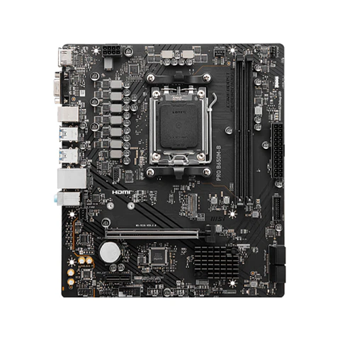 Motherboard MSI PRO B650M-B, Chipset AMD B650, Socket AMD AM5, mATX